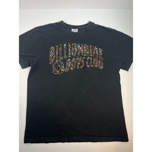 Billionaire Boys Club Black Shirt Men's Large Astral Arch Logo Astronaut